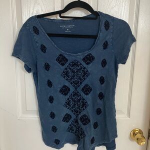 Lucky brand short sleeve top